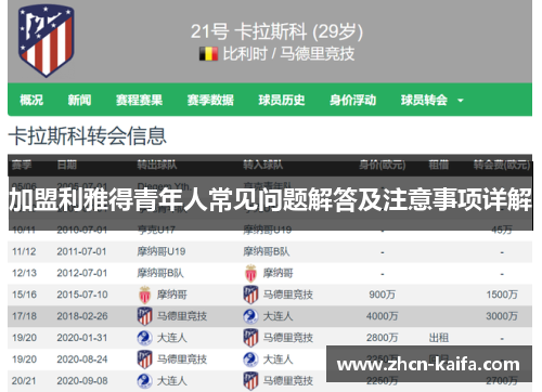 加盟利雅得青年人常见问题解答及注意事项详解